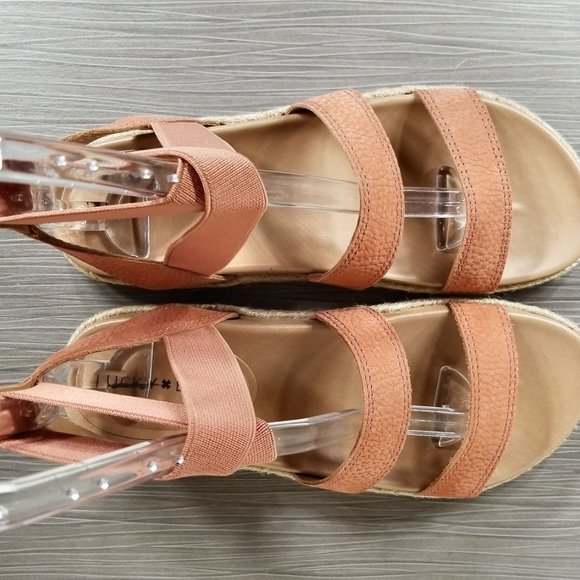 Lucky Brand Dilane Sandals, Canyon Clay Embossed Nubuck, Womens Size 6.5 M / 37 - Picture 8 of 11